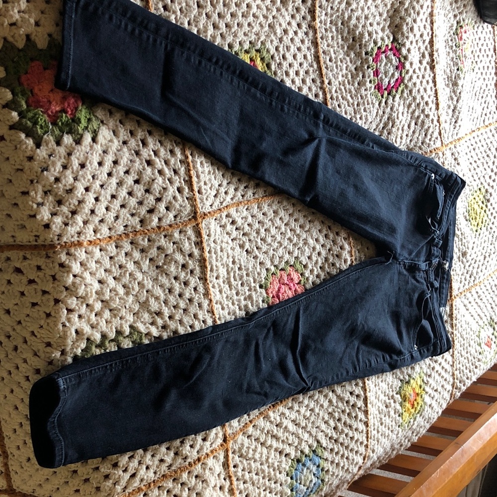 Rag & Bone Dark Blue Straight Leg Jeans